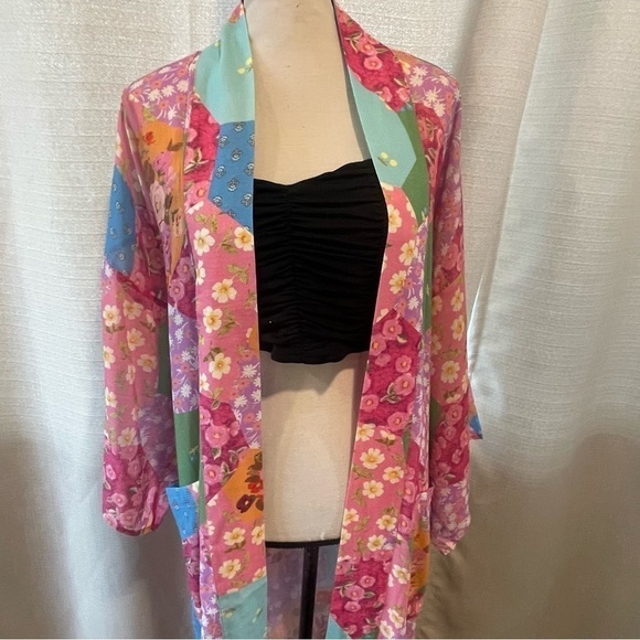 SPELL & THE GYPSY FREDA ROBE Duster Lolly Floral Boho Pockets NWT SIZE S/M. - Picture 3 of 11